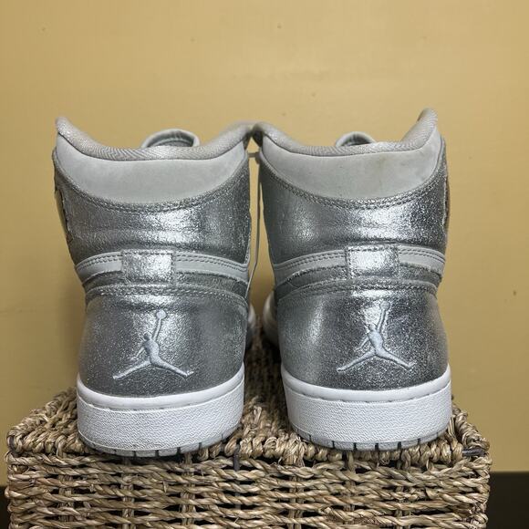 Size 15 - Air Jordan 1 Retro Silver High 25th Anniversary main image 6